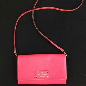 KATE SPADE Beautiful Chic Neon Pink Small Purse